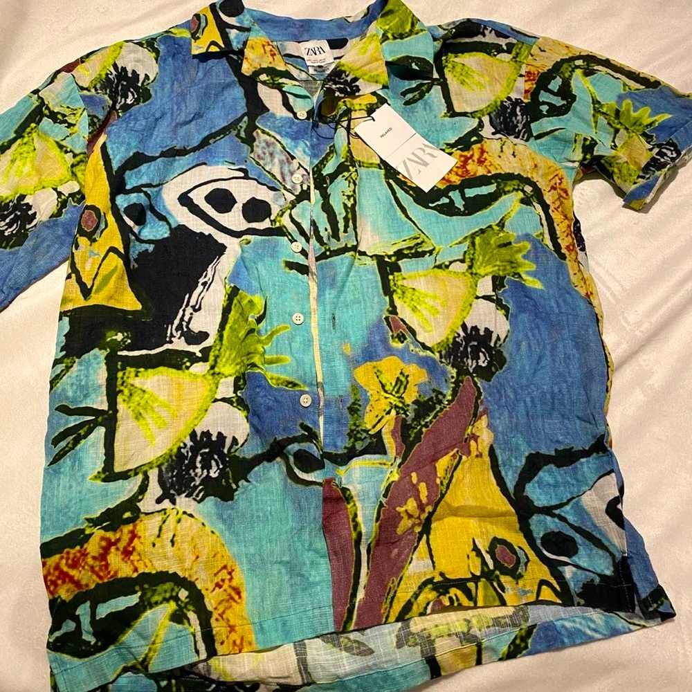Zara button down / Hawaiian vibes
